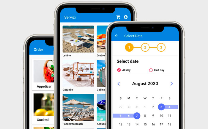 iPratico Beach l'app per la ristorazione