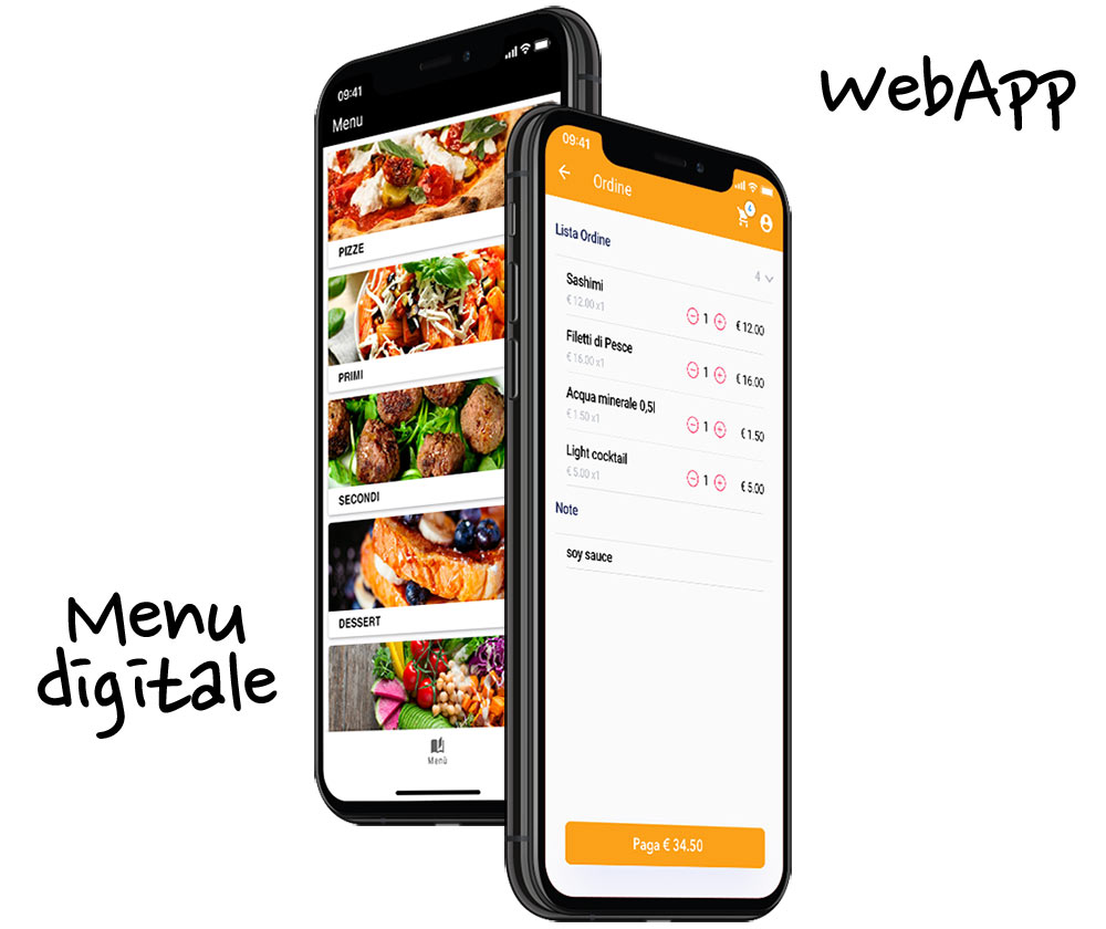 iPratico WebApp per la ristorazione